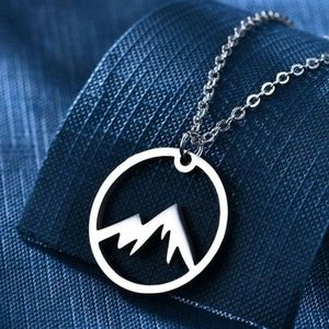 NEW mountain necklace